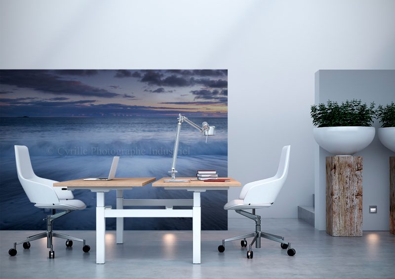 papier peint panoramique - bureau - ocean selection print your wall